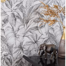 nu wallpaper CANOPY BLACK peel & stick wallpaper
