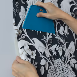 nu wallpaper ELOISE CHARCOAL peel & stick wallpaper (52.07cm x 5.49m)