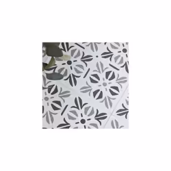 CUBIA PATTERN peel and stick vinyl floor tiles (30.48cm x 30.48cm) pack of 11 tiles (1sqm)
