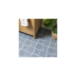 ROMAN MOSAIC peel and stick vinyl floor tiles (30.48cm x 30.48cm) pack qty 11 tiles (1sqm)