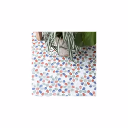 SPANISH LEAVES peel and stick vinyl floor tiles (30.48cm x 30.48cm) pack qty 11 tiles (1sqm)