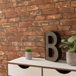 nu wallpaper WEST END BRICK peel & stick wallpaper (52.07cm x 5.49m)