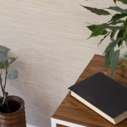 nu wallpaper TIBETAN GRASSCLOTH CREAM peel & stick wallpaper (52.07cm x 5.49m)