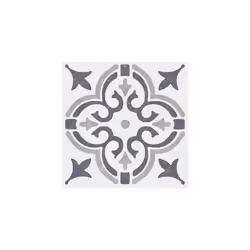 JAMILA GREY Self-adhesive Wall Tiles (6 tiles)