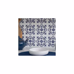 NADIA BLUE Self-adhesive Wall Tiles (6 tiles)