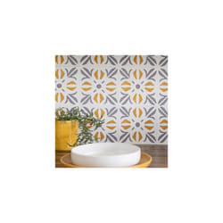 CUBIA GOLD Self-adhesive Wall Tiles (6 tiles)
