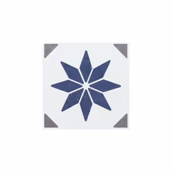 ALIA BLUE Self-adhesive Wall Tiles (6 tiles)
