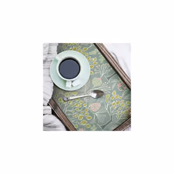 nu wallpaper GROOVY GARDEN GREEN peel & stick wallpaper (52.07cm x 5.49m)
