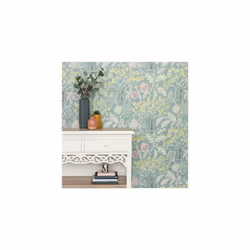 nu wallpaper GROOVY GARDEN GREEN peel & stick wallpaper (52.07cm x 5.49m)