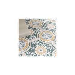 EZRA YELLOW peel and stick vinyl floor tiles