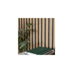 nu wallpaper ACOUSTIC WOODEN SLATS peel & stick wallpaper