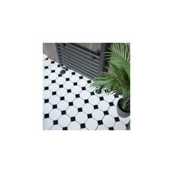 HUDSON peel and stick vinyl floor tiles 30.48cm x 30.48cm
