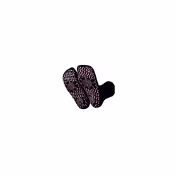 Self-Heating Therapy Massage Socks - Black - 1 pair