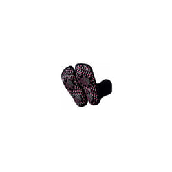 Self-Heating Therapy Massage Socks - Black - 1 pair