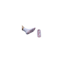 Self-Heating Therapy Massage Socks - White - 1 pair