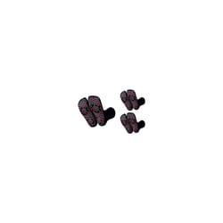 Self-Heating Therapy Massage Socks - Black - 3 pairs