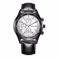 Casual Steel Quartz Wrist Watch - White