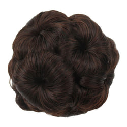 Claw Hair Extension Bun - Dark Brown