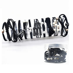 Pack of Hair Ties - Black