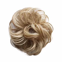 Messy Bun Scrunchie Hair Extension - Mix Ash