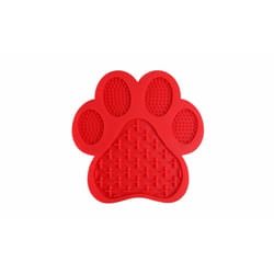 Dog Food Lick Mat - Red