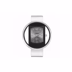 Women's Steel Band Quartz Watch - Silver