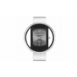 Women's Steel Band Quartz Watch - Silver