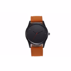 Smart Minimalistic Men's Quartz Watch - Brown