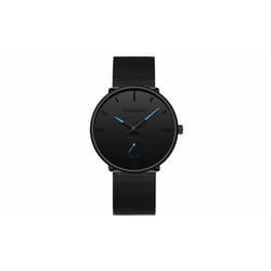 Men's Mesh Strap Minimalist Quartz Watch - Blue