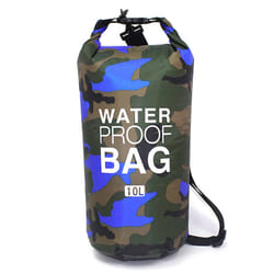 Outdoor Camouflage Waterproof Bag - Blue, 10L