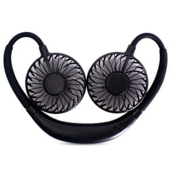 360-degree Adjustable Portable Fan - Black
