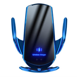 In Car Wireless Mobile Phone Charger - Blue