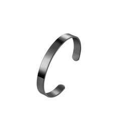 Unisex Adjustable Bracelet Bangle - balck