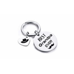 Best Grandma or Best Grandpa Keyring - grandpa