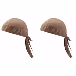 Set of 2 Outdoor Quick-Drying Sports Headscarf - Brown