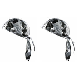 Set of 2 Outdoor Quick-Drying Sports Headscarf - Grey