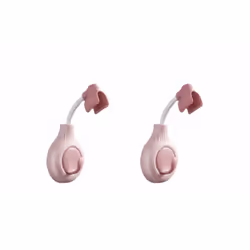 Set of 2 Bracket Free Hook and Nozzle Holder - Pink