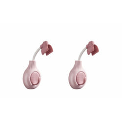 Set of 2 Bracket Free Hook and Nozzle Holder - Pink