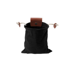 Canvas Bushcraft Foraging Pouch - black