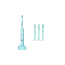 Electric Toothbrush Charging stand and heads - Blue
