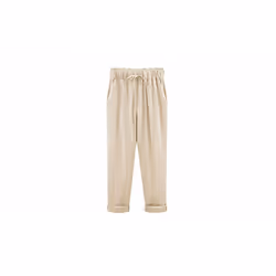 ) Women's Casual Summer Trousers - beige, UK 14 (2XL