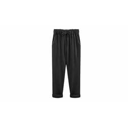 ) Women's Casual Summer Trousers - black, UK 12 (XL
