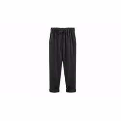 ) Women's Casual Summer Trousers - black, UK 16 (3XL