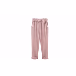 ) Women's Casual Summer Trousers - pink, UK 16 (3XL