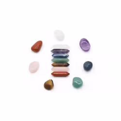 14-Piece Chakra Crystals and Gemstones Set