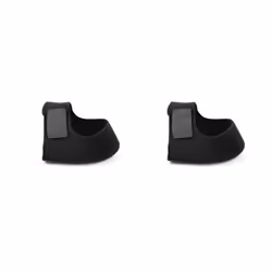 A Pair of Adjustable Heel Supports - black, small