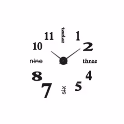 DIY Minimalist Wall Clock