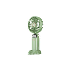 Portable Digital Display Handheld Fan - Green