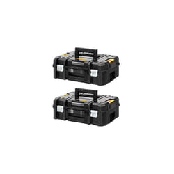 DeWalt DWST1-70703 TSTAK II Power Tool Storage Twin Pack T4TKIT-842