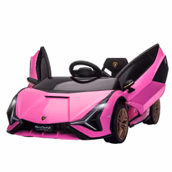 HOMCOM Lamborghini SIAN 12V Kids Electric Ride On Car Toy w/ Remote Control - Additional view 8